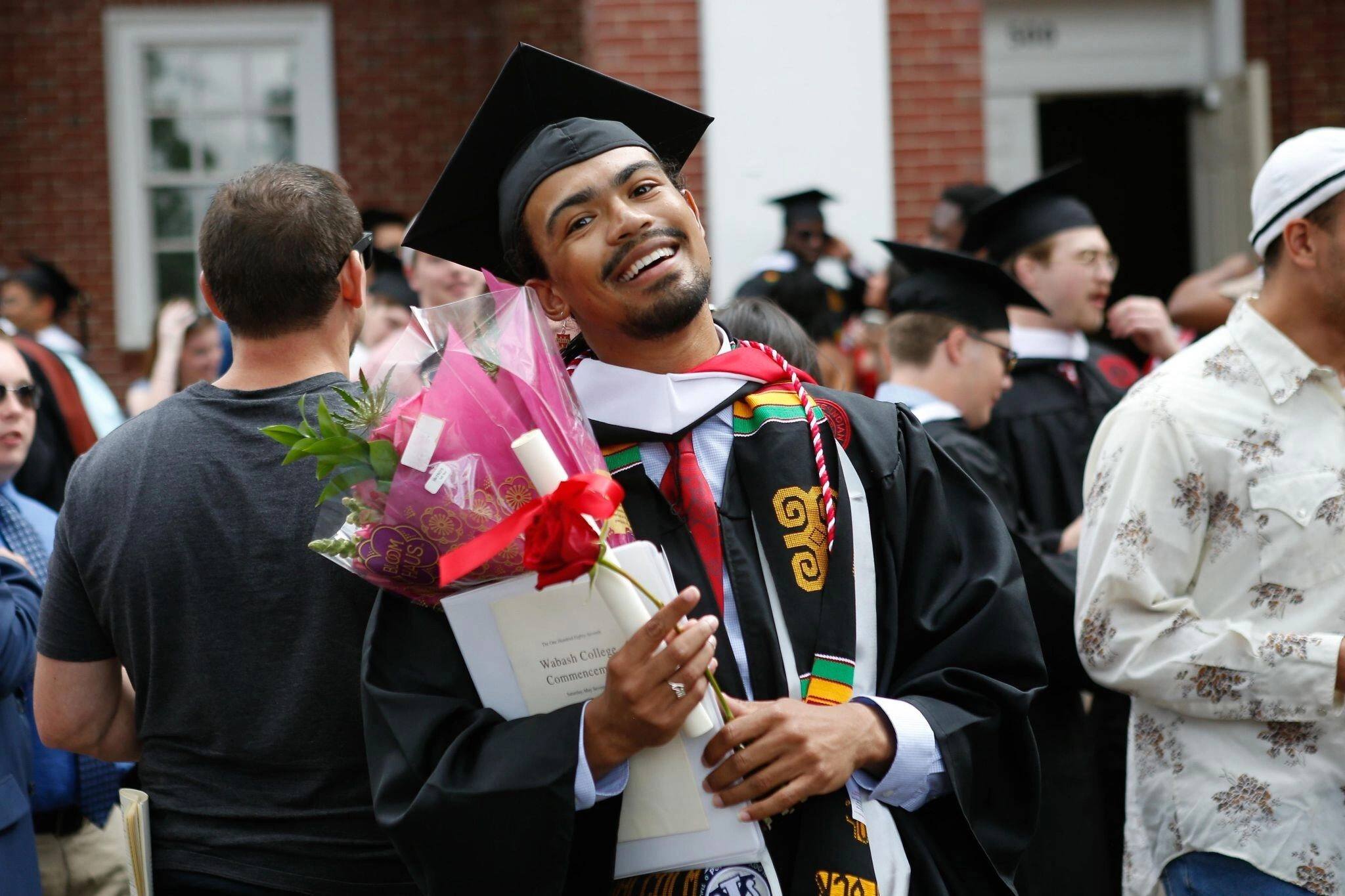 Luis Rivera graduating